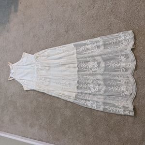 Off-white Maxi Dress
